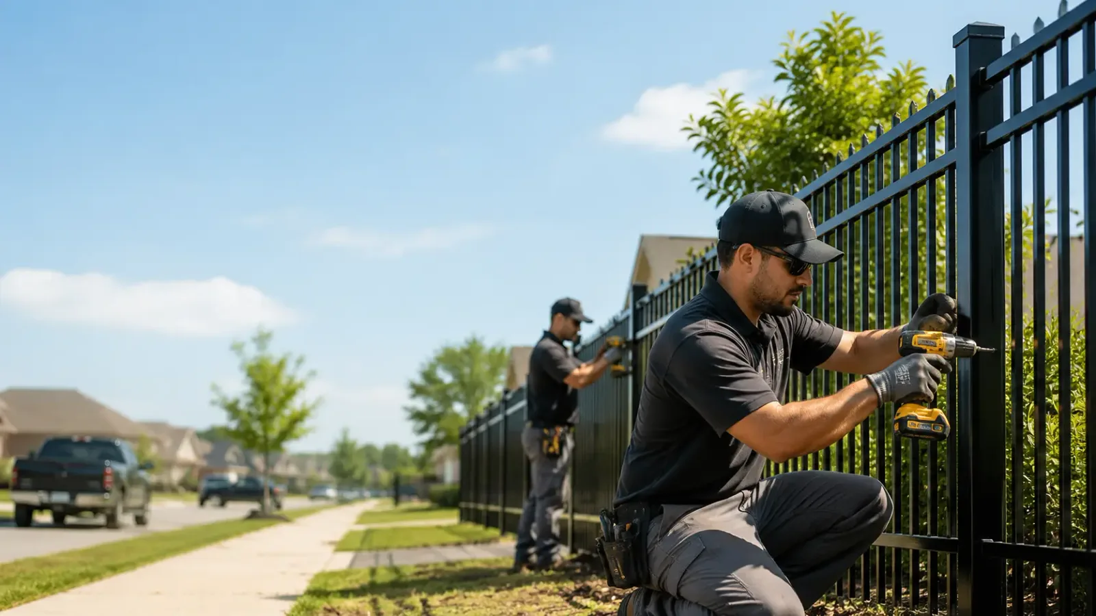 Metal Fence Installation in Marshall, MO